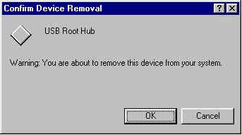 Confirm Device Removal